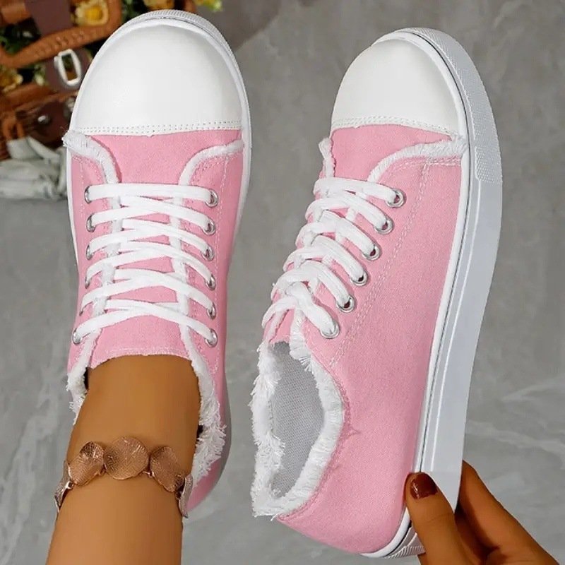Lightweight Canvas Shoes For Women In Larger Sizes