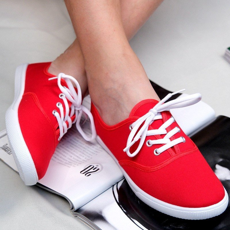 Womens Canvas Sneakerstrack Shoes
